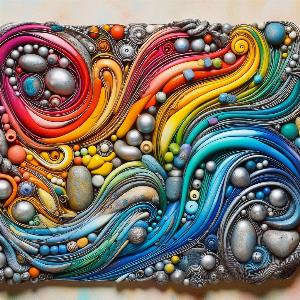colorful abstract art with circles (7)